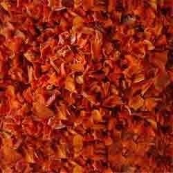 Dehydrated Carrot Flakes - Grade A, Crisp Texture, Bright Orangish Red Color | Non Glutinous, High Nutritional Value, Perfect for Food Processing and Salads