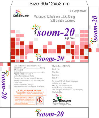 ISOOM-20 Softgel Capsules