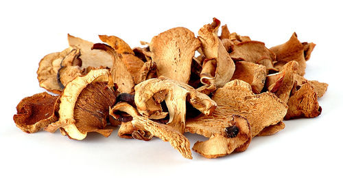 Dried Oyster Mushroom - 2cm x 2cm & 2cm x 4cm | Organic, Rich Taste, Nutritional Value, Whole, Grey & White, 3-Year Shelf Life