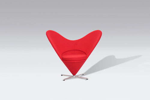 Heart Chair In Fabric Version