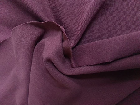 Woolen Brushed Polyester Spandex Fabric