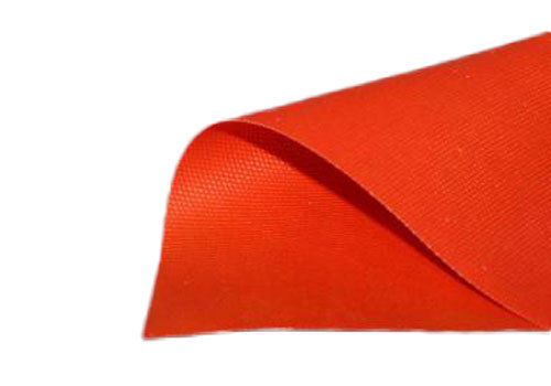 Red Pvc Coated Fiber Glass Fabric