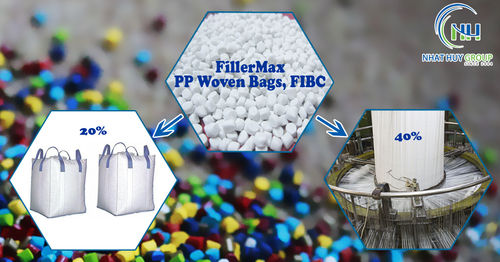 Calcium Filler Masterbatch For Raffia Fibc Jumbo Particle Size: 1.5 Micron