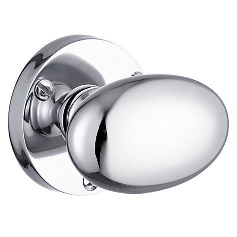 Oval Mortice Knob 65mm