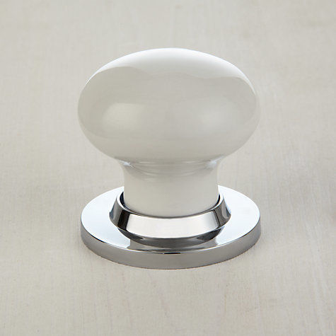 Porcelain Mortice Knob 60mm