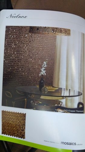 Copper Titanium Mosaic Tiles