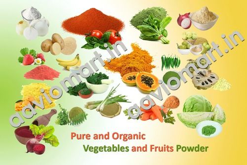 Vegetables And Fruits Powders