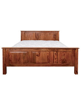 Wooden Bed - Sheesham, Acacia & Mango Wood | Expertly Crafted, Quality Assured, Durable Design
