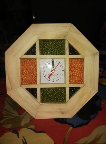 Hand Made Wooden Clock Pulse Watch