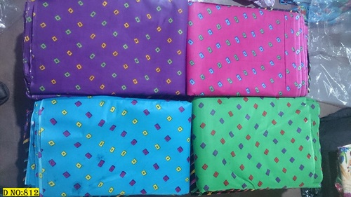 100%Cotton Printed Cotton Cambric Fabric Square Dotted