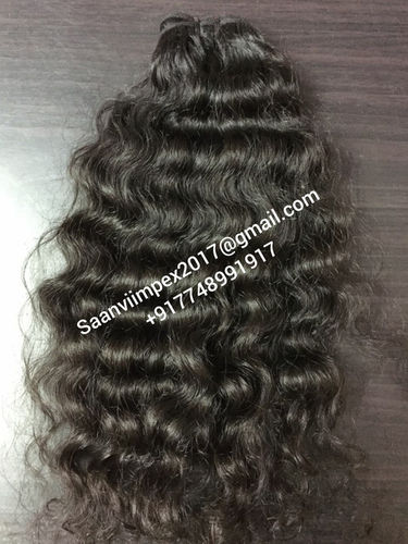 Raw Curly Human Hair Extension