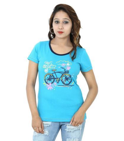 Amartex Groviano Blue T Shirt Size: Customized