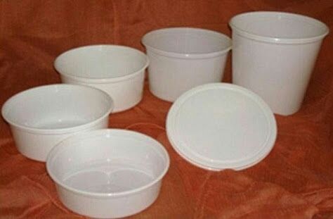 Virgin Plastic Containers