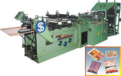 Center Seal Pouch Making Machine