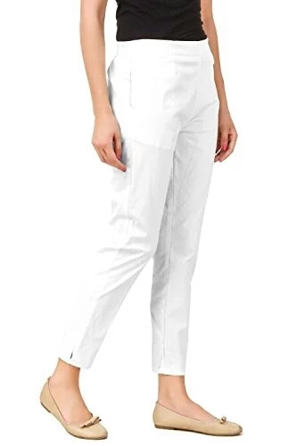 Linen Collection Ladies White Gypsy Pants Made in USA
