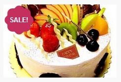 Luxury Fresh Fruit Cake