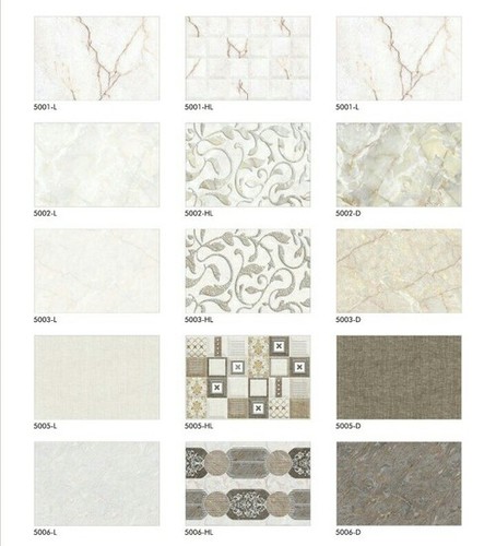 Vitrified Wall Tiles - Ceramic, 300x450, 250x375, 300x600 mm | Durable, Matt Finish, Any Color, Stunning Designs