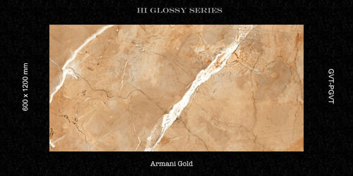 High-glossy Series Armani Gold Vitrified Tiles