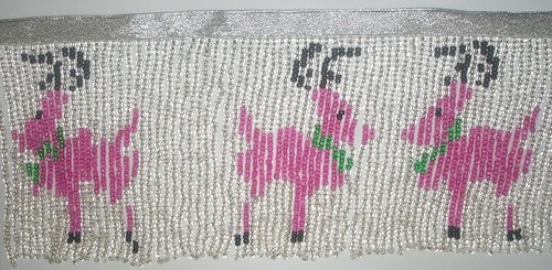 Multi Color Beaded Fringe