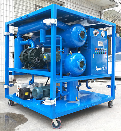 6000L/H Vacuum Transformer Oil Purifier
