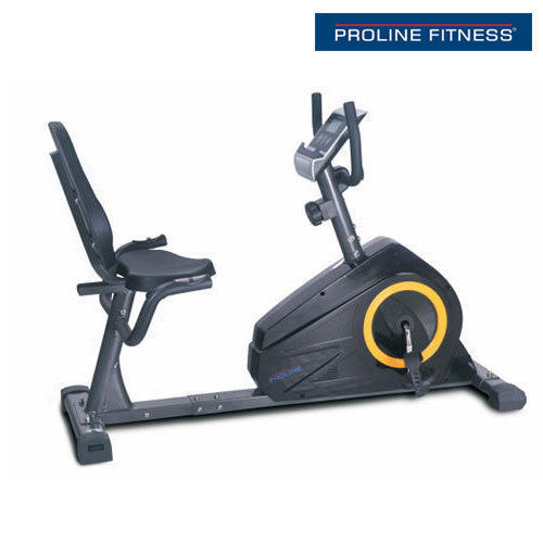 Proline EFIT-335L Recumbent Bike - Battery Operated, 110 kg User Weight | 6 Functions Computer, 8 Levels Manual Tension, 5 Kg Flywheel, Easy Move Wheels