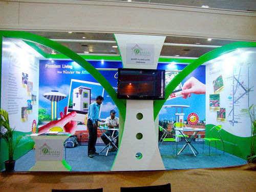 Modular Exhibition Stall - Lightweight, Customizable Designs, High Visibility, Weather-Resistant, Eco-Friendly