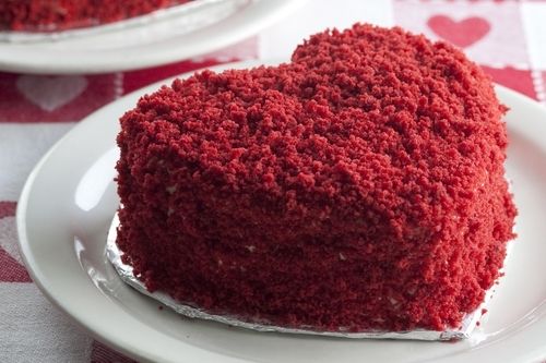 Red Velvet Cake - Rich Cocoa Infused With Natural Red Food Coloring | Moist, Light, and Fluffy Texture