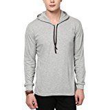 Mens Cotton Hooded T Shirt