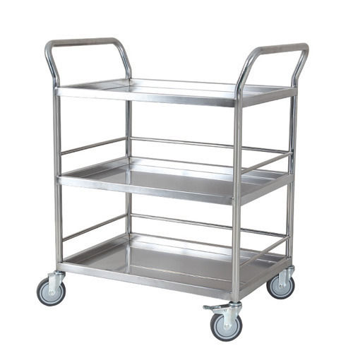 Multi Shelf Tray Trolley