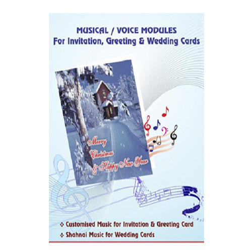 Varnish Musical Modules For Greeting Card