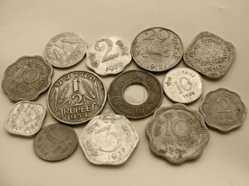 Old Coin Indian Currency