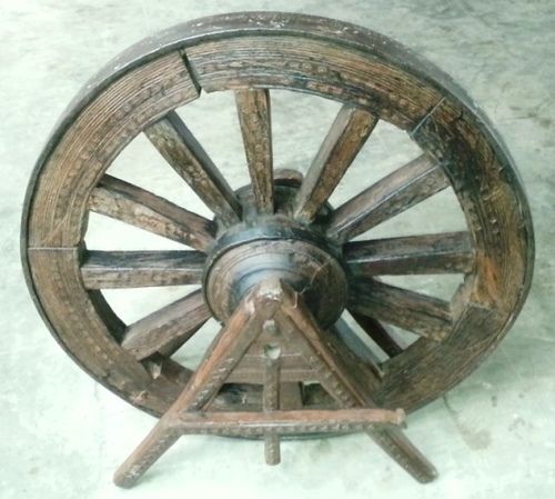 Vintage Wooden Wheel