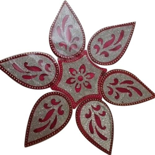 Acrylic Rangoli For Holiday And Festival Decorations