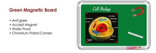 Green Magnetic Boards Usage: School