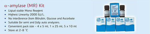 Alpha Amylase (MR) Kit