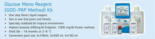 Glucose Mono Reagent (GOD-Pap Method) Kit