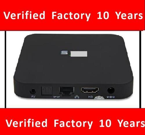 10 साल ओम सत्यापित फैक्टरी Ott Tv Box Iptv Amlogic S905X, S905, S812, S805 से संपर्क करने के लिए विदेशी और चीनी ट्रेडिंग कंपनी का स्वागत करते हैं 