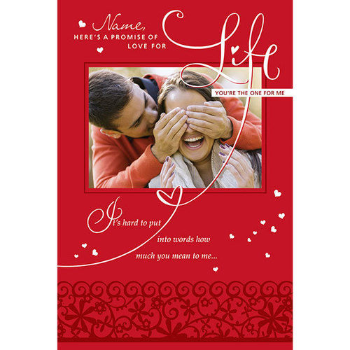 Love for Life Personalized Greeting Card