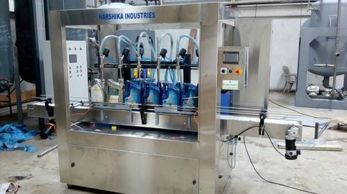 Automatic Heavy Duty Oil Filling Machines with PLC Contol System
