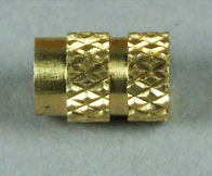 Brass Inserts With Diamond Knurling