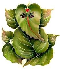 Peepal Leaf Lord Ganesha