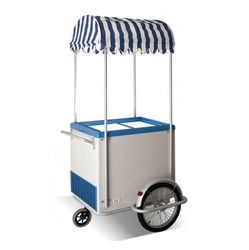 Travel Trailer Three Wheeler Ice Cream Trolley