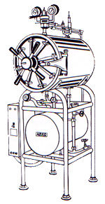 Horizontal High Speed Cylindrical Steam Sterilizer