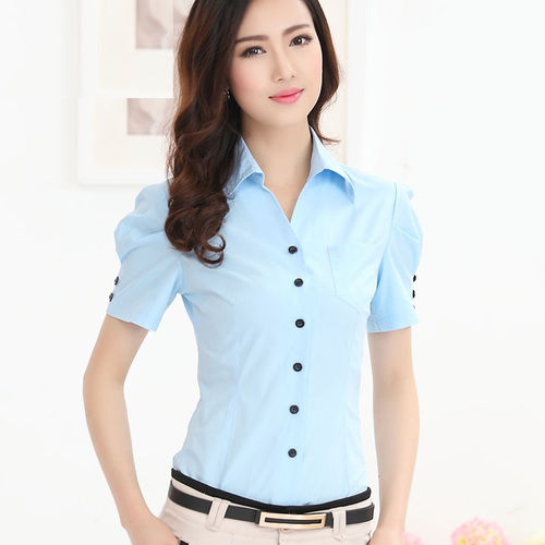 Ladies Cotton Shirt - Soft Cotton Fabric, Variety of Designs and Colors, Comfortable Fit