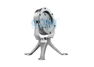 3Pcs 2W Led Underwater Spot Light Fixture With Bracket And Tripod 360A Angle Adjustable Input Voltage: 24Vdc Volt (V)