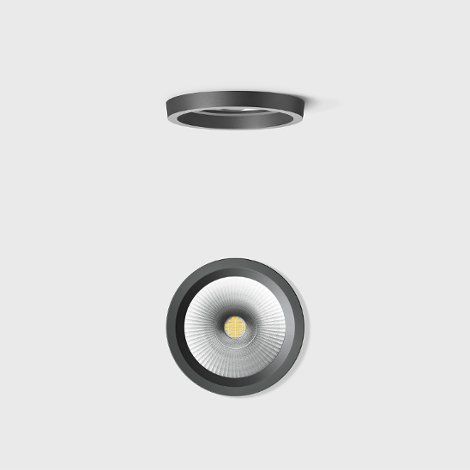 Silver Led Compact Downlights For External Power Supply Units