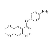 4-((6,7-Dimethoxyquinolin-4-Yl)Oxy)Aniline  Cas No: 190728-25-7