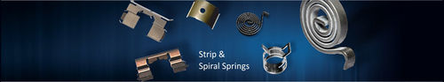 Strip Spiral Springs