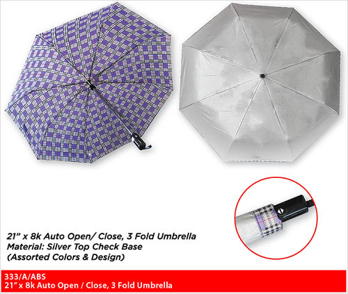 333/a/abs - 3 Fold Umbrella