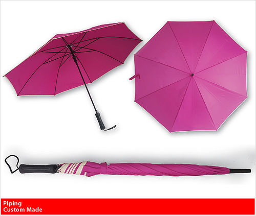 Piping Custom Made Umbrella